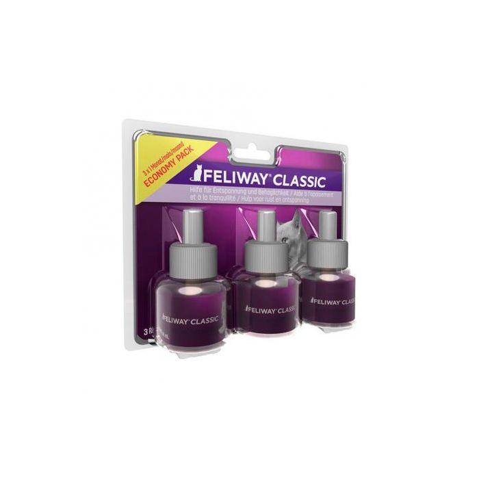 Feliway Classic Classic Pack 3 Recambios