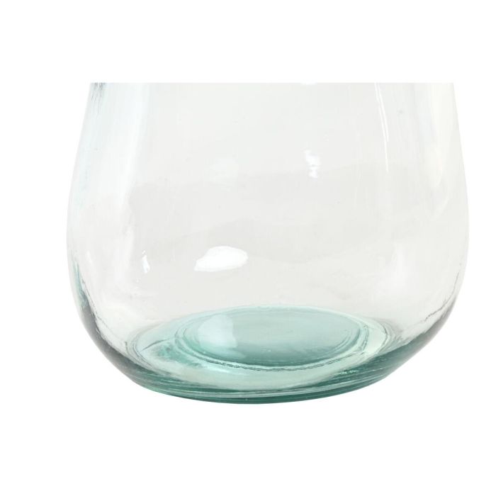 Jarrón Home ESPRIT Transparente Cristal reciclado 22 x 22 x 51 cm 1 Jarrón Home ESPRIT Transparente Cristal reciclado 22 x 22 x 51 cm 1