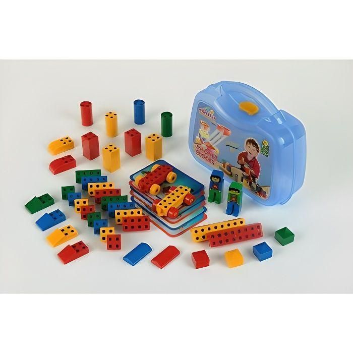 Klein Manetico Creativ Box - Maletín Creativo de Bloques de Construcción Magnéticos con 42 Piezas Klein Manetico Creativ Box - Maletín Creativo de Bloques de Construcción Magnéticos con 42 Piezas