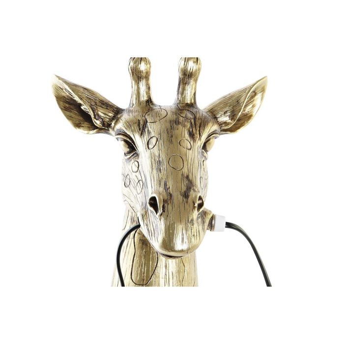 Lámpara de Pared DKD Home Decor Dorado Resina 50 W Colonial Jirafa 220 V 21 x 20 x 38 cm 2