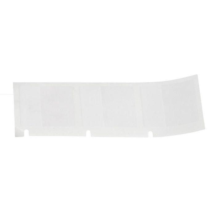 Brady Self-laminating Vinyl, 25.4 x 25.4mm, White, 260pcs 1 Brady Self-laminating Vinyl, 25.4 x 25.4mm, White, 260pcs 1