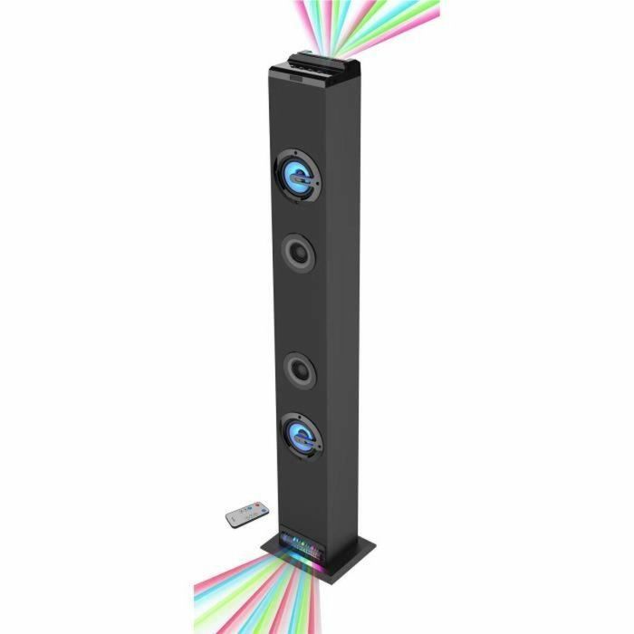Inovalley HP58BTH Torre de Sonido Bluetooth 60W con V4.1, Radio FM, Entrada AUX, Luces, Soporte y Mando a Distancia 5 Inovalley HP58BTH Torre de Sonido Bluetooth 60W con V4.1, Radio FM, Entrada AUX, Luces, Soporte y Mando a Distancia 5
