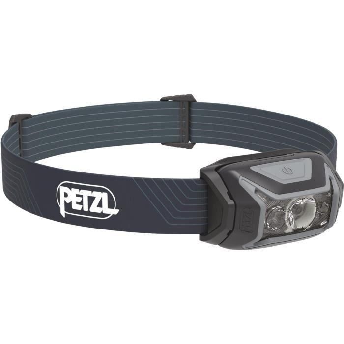 Linterna frontal - PETZL - ACTIK - Running / Trekking - 450 lúmenes - 3 pilas AAA/LR03 incluidas - Gris Linterna frontal - PETZL - ACTIK - Running / Trekking - 450 lúmenes - 3 pilas AAA/LR03 incluidas - Gris