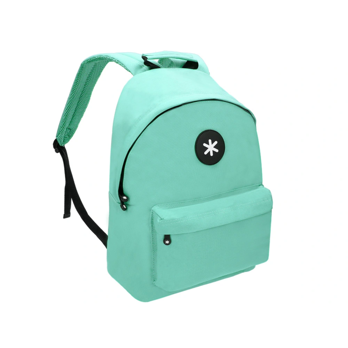 Antartik Mochila Verde Menta con Asas Acolchadas, Bolsillo para Portátil y Bolsillo Antirrobo, 310x160x410 mm 5 Antartik Mochila Verde Menta con Asas Acolchadas, Bolsillo para Portátil y Bolsillo Antirrobo, 310x160x410 mm 5