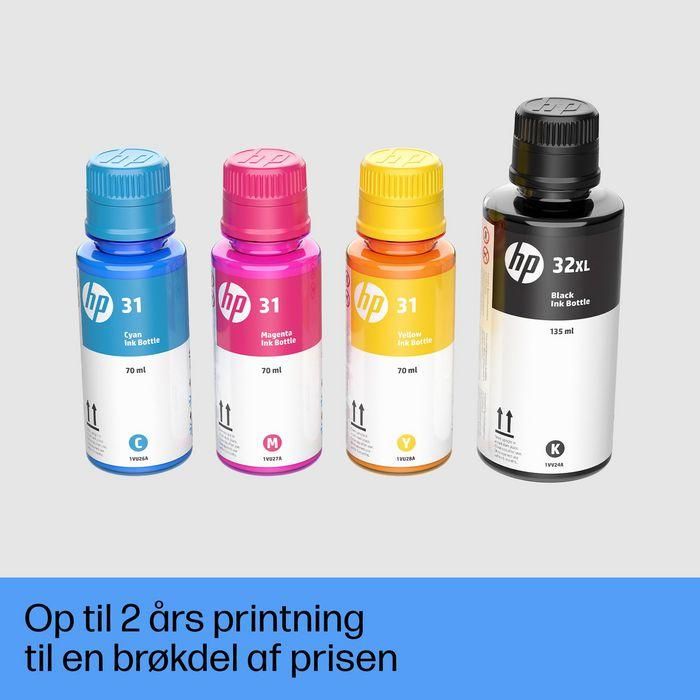 HP Smart Tank 5105 Impresora Multifunción Inyección Tinta Color A4 con Wi-Fi, Escáner y Copiadora, Sistema de Tinta Recargable