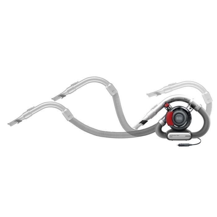Black+Decker PD-1200-AV Aspirador de Mano para Coche 12V, Acción Ciclónica, Tubo Flexible, Motor en el Filtro 2 Black+Decker PD-1200-AV Aspirador de Mano para Coche 12V, Acción Ciclónica, Tubo Flexible, Motor en el Filtro 2