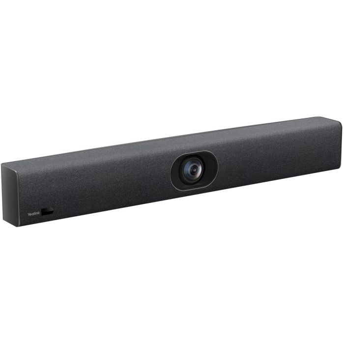 Yealink UVC40 E2 USB Videobar 4K Ultra HD con WiFi, Sistema de Videoconferencia Personal, CMOS, 120° FOV, Negro
