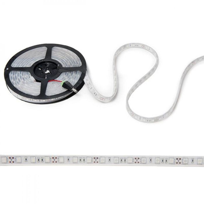 Tira de 60 LEDs 72W 4.000Lm CRI85 6000ºK SMD5050 12VDC IP68 Sumergible x5M 40.000H [CA-5050-12V-IP68-CW]-Blanco Frío 1