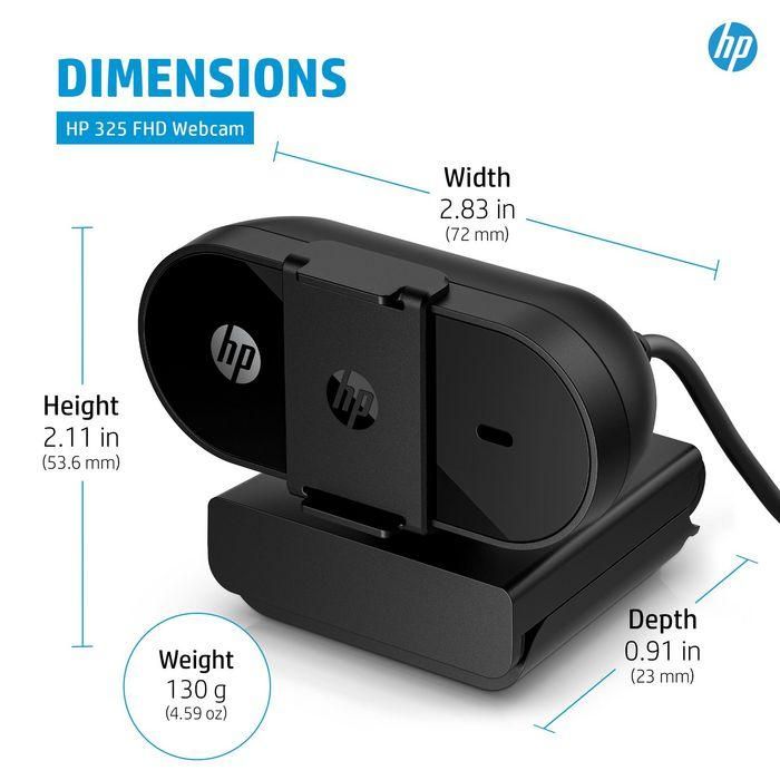 HP 325 FHD Webcam 12 HP 325 FHD Webcam 12