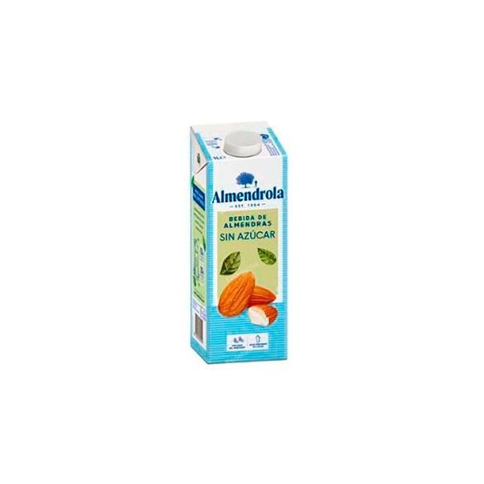 Almendrola Bebida Vegetal de Almendra sin Azúcares Añadidos 1 Litro (Pack de 6 Unidades)