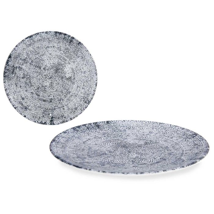 Plato Porcelana Llano 26Cm Azteca Vessia (24 Unidades) Plato Porcelana Llano 26Cm Azteca Vessia (24 Unidades)