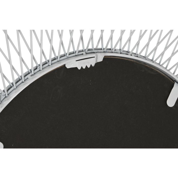 Espejo de pared Home ESPRIT Blanco Urbano 90 x 2 x 90 cm 3