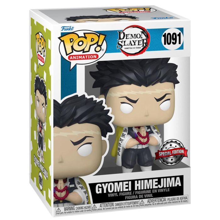 Figura POP Demon Slayer Kimetsu no Yaiba Gyomei Himejima Exclusive 1 Figura POP Demon Slayer Kimetsu no Yaiba Gyomei Himejima Exclusive 1