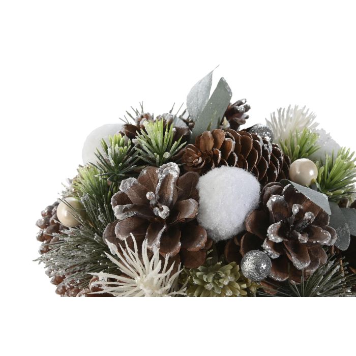Centro Mesa Navidad Alpina DKD Home Decor Verde Natural 19 x 19 x 19 cm (4 Unidades) 1 Centro Mesa Navidad Alpina DKD Home Decor Verde Natural 19 x 19 x 19 cm (4 Unidades) 1
