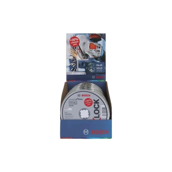 Bosch X-LOCK Trennsch.Dose10x125 1mm Std Inox 0 Bosch X-LOCK Trennsch.Dose10x125 1mm Std Inox 0