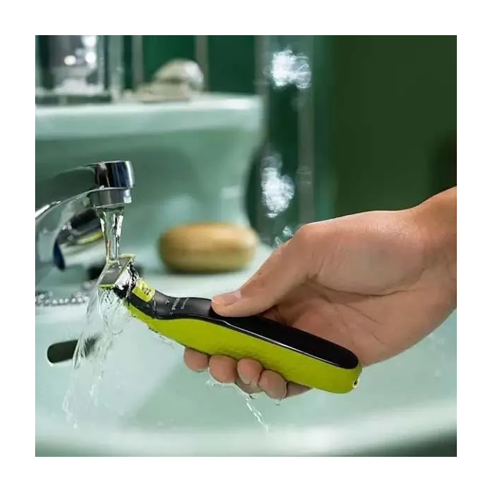 Philips QP220/51 OneBlade Cuchillas Repuesto Acero Inoxidable 4 Meses Doble Direccion Resistente Agua