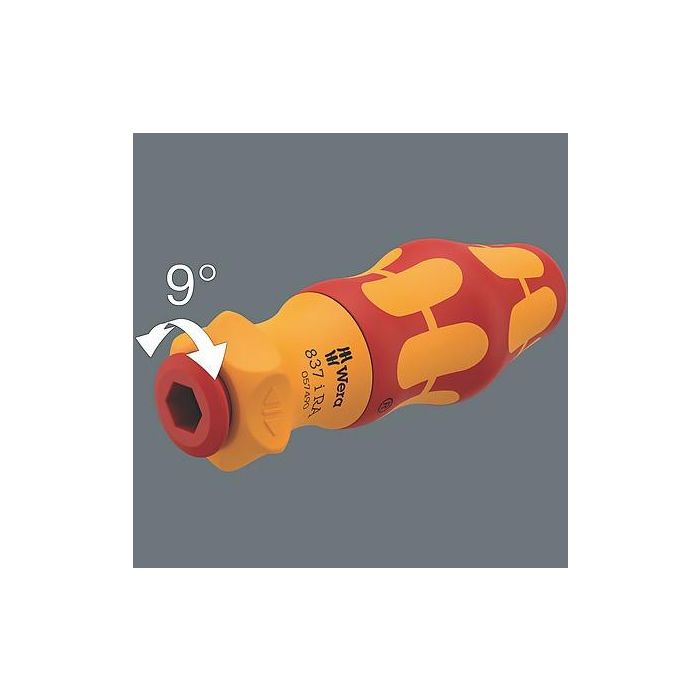 Wera 05006618001 Juego de destornilladores Kraftform Kompakt VDE 17 RA 1. Trinquete, 17 piezas, para electricistas 4