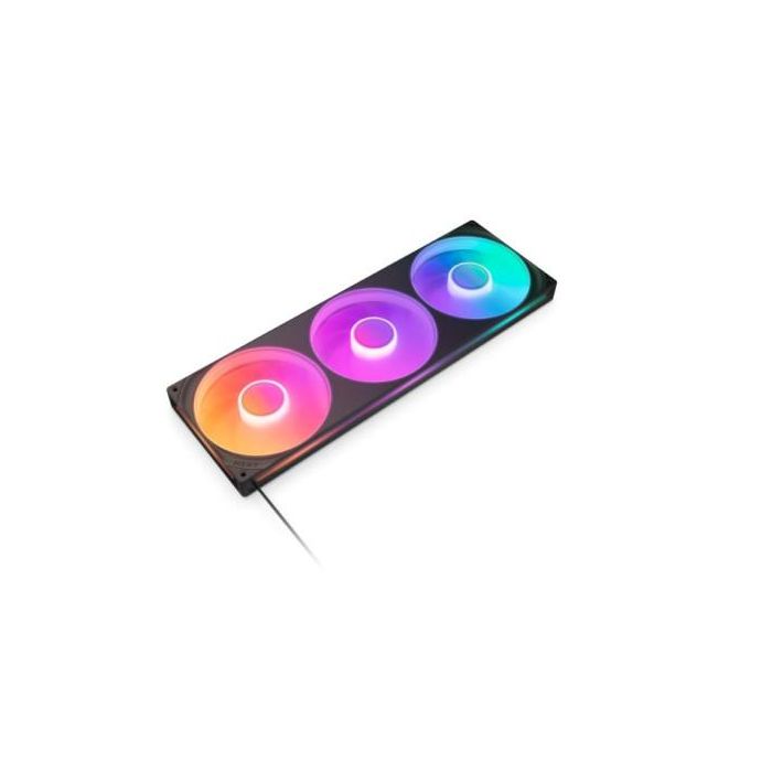 NZXT Ventilador CAJA F420RGB Core Fan (Single Frame) - Negro - RF-U42HF-B1 - 140 mm - RGB NZXT Ventilador CAJA F420RGB Core Fan (Single Frame) - Negro - RF-U42HF-B1 - 140 mm - RGB