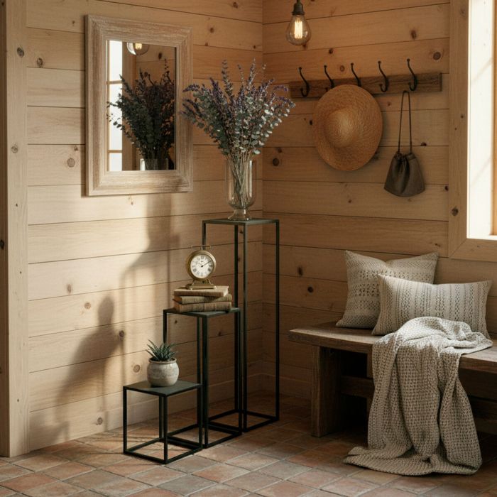 Juego de 3 Mesitas Max Home 30 x 90 x 30 cm 1