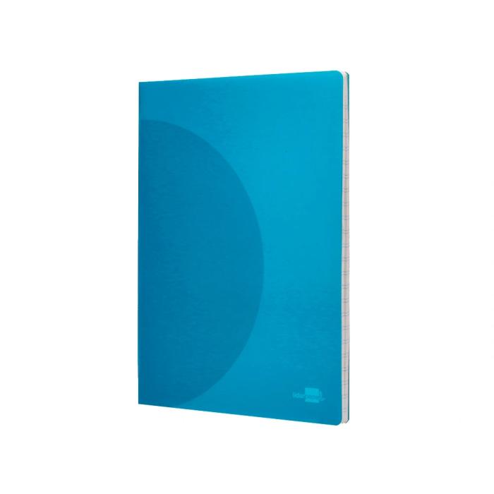 Liderpapel Libreta A4 90gr Pauta 5 2,5mm con Margen y Tapa de Plástico Colores Surtidos 48 Hojas 4