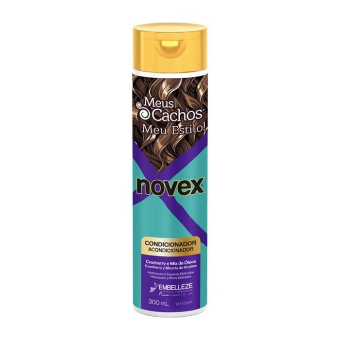 Acondicionador Novex My Curls 300ml - Hidratación y Nutrición para Rizos, 7 Aceites, Anti-Frizz Acondicionador Novex My Curls 300ml - Hidratación y Nutrición para Rizos, 7 Aceites, Anti-Frizz