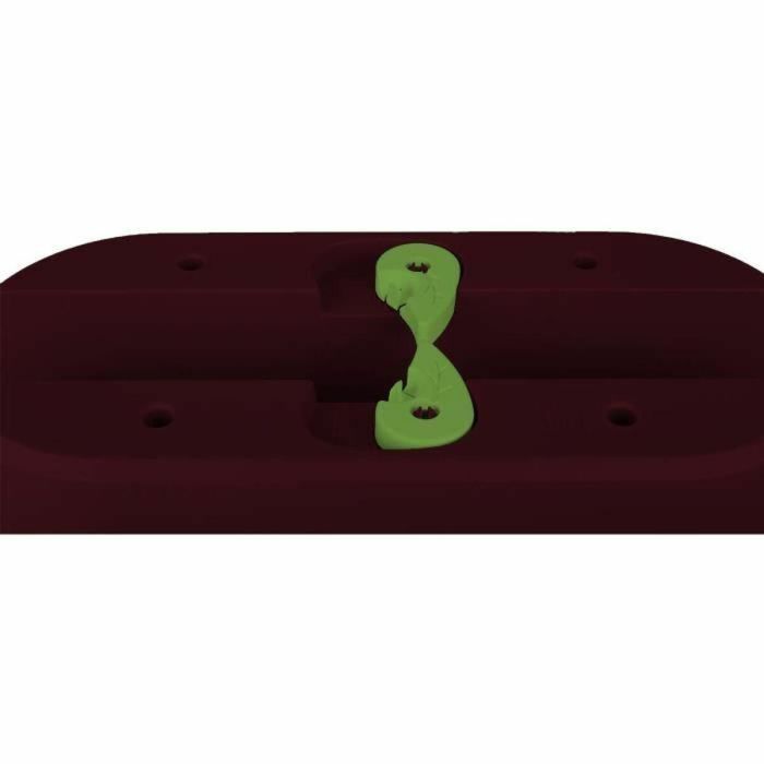 Eda EDA1700490286754 Cavaliere Osaka Jardiniere 19,5 L Rojo Burdeos para Balcones y Barandillas 3