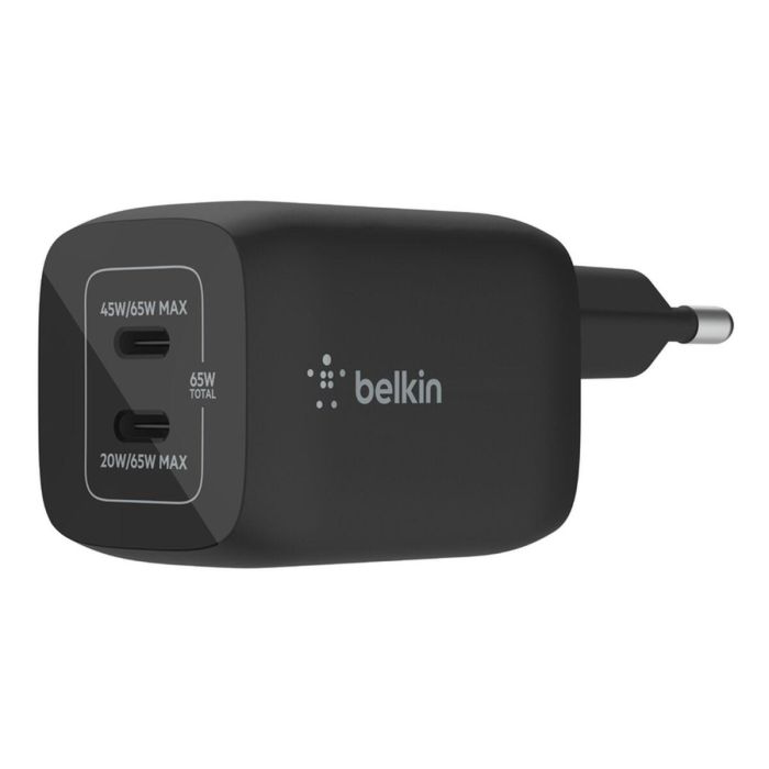 Cargador de Pared Belkin Negro 65 W Cargador de Pared Belkin Negro 65 W