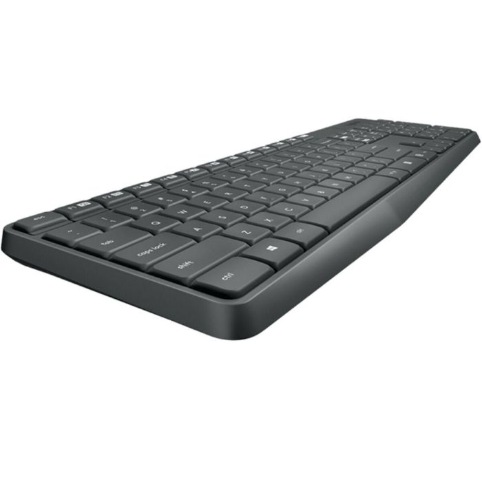 Logitech MK235 Teclado y Mouse Wireless Portugués - Duración de Pilas Prolongada, Tecnología Inalámbrica Fiable 1 Logitech MK235 Teclado y Mouse Wireless Portugués - Duración de Pilas Prolongada, Tecnología Inalámbrica Fiable 1