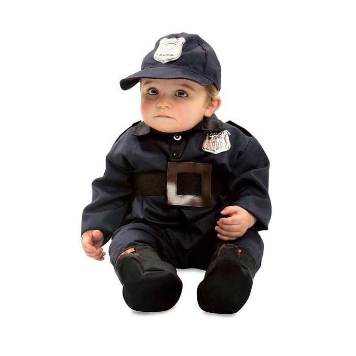 My Other Me Disfraz bebé Policía 0-6 meses 100% Poliéster
