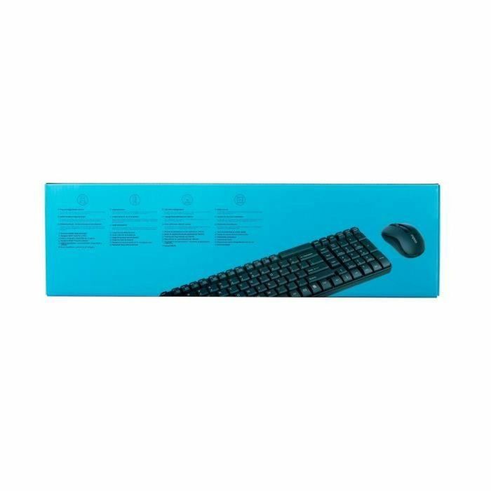 Rapoo X1800S Conjunto de Teclado y Ratón Inalámbrico con teclado numérico, negro 2 Rapoo X1800S Conjunto de Teclado y Ratón Inalámbrico con teclado numérico, negro 2