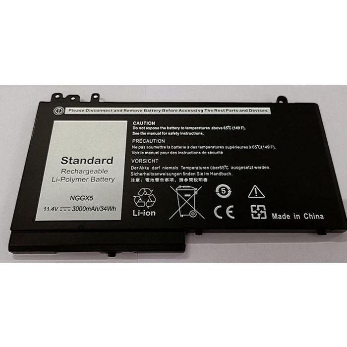 CoreParts Batería de Portátil para Dell Latitude 12 Series 5000 Series, 34.20Wh 11.4V 3000mAh Li-Pol 3 Celdas Negra
