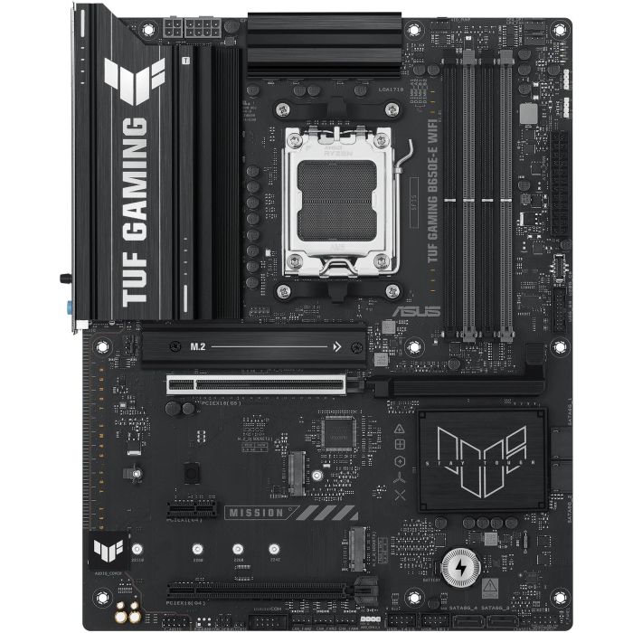 ASUS TUF GAMING B650E-E WiFi Placa Base Socket AM5 DDR5 Wi-Fi 6E ATX para AMD Ryzen 7000/8000/9000 Series 1 ASUS TUF GAMING B650E-E WiFi Placa Base Socket AM5 DDR5 Wi-Fi 6E ATX para AMD Ryzen 7000/8000/9000 Series 1