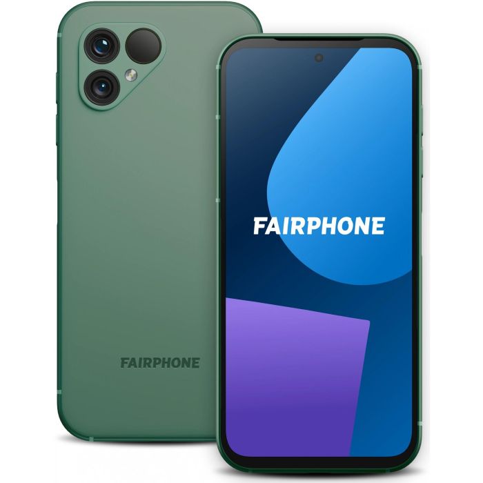 Fairphone 5 6GB RAM 128GB Almacenamiento Verde Android 13 | Pantalla OLED 6.46" | Cámara 50MP