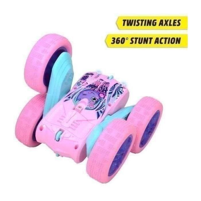 Dickie - Vehículo Radiocontrolado 16 cm - Flippy Berry Shaker - Rotación 360° - Rosa - Pilas Incluidas - A partir de 6 años 1 Dickie - Vehículo Radiocontrolado 16 cm - Flippy Berry Shaker - Rotación 360° - Rosa - Pilas Incluidas - A partir de 6 años 1