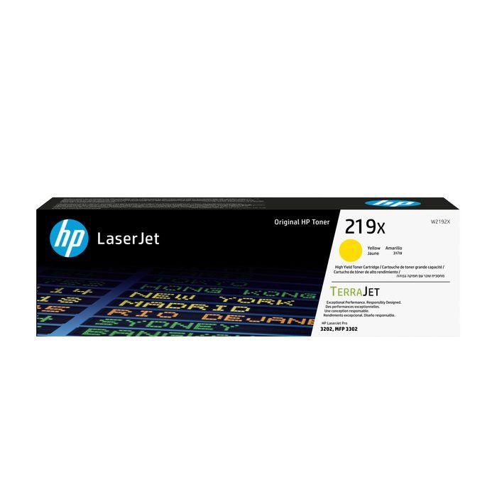 HP Toner Amarillo Laserjet Pro 3202 Printer, MFP 3302 Printer - 219X