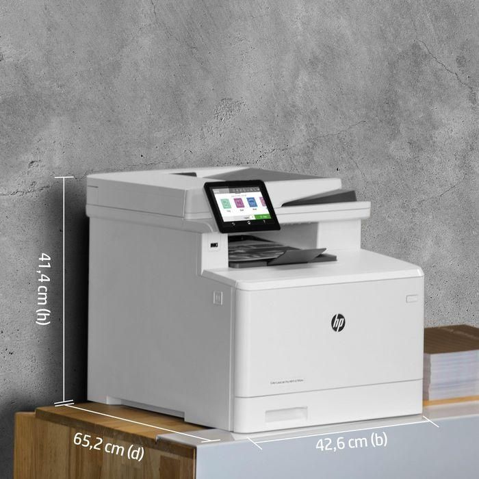 HP Impresora Color LaserJet Pro MFP M479, 600 x 600dpi, 27ppm, A4, 1200MHz, 512MB, WiFi, Bluetooth, CGD, 4.3″ 41