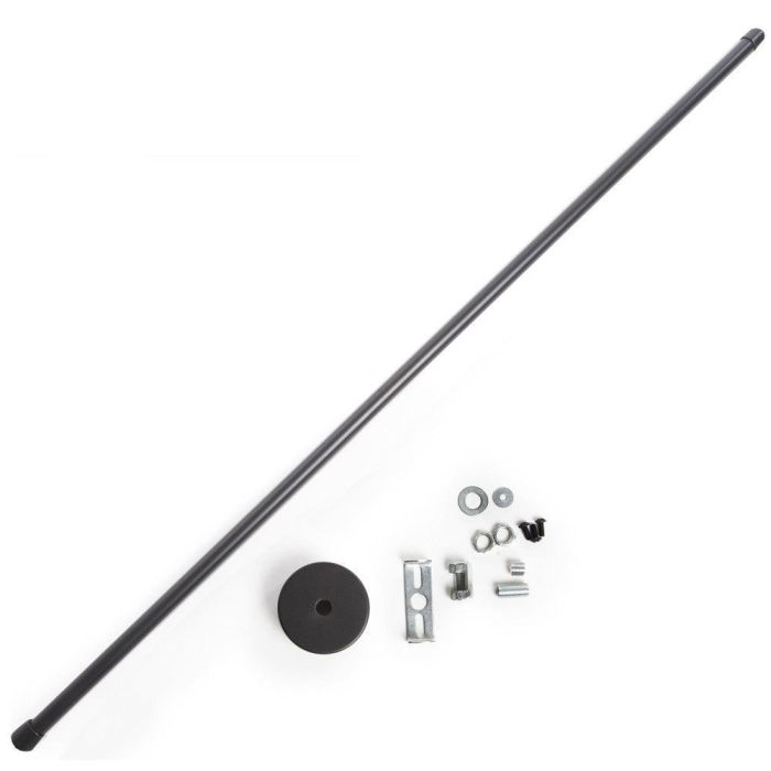 Barra Suspensión Extensible Carril Focos LED 75 ► 150Cm - Negro Barra Suspensión Extensible Carril Focos LED 75 ► 150Cm - Negro