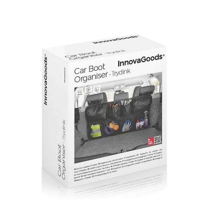 Organizador de Maletero de Coche Trydink InnovaGoods 1 Organizador de Maletero de Coche Trydink InnovaGoods 1