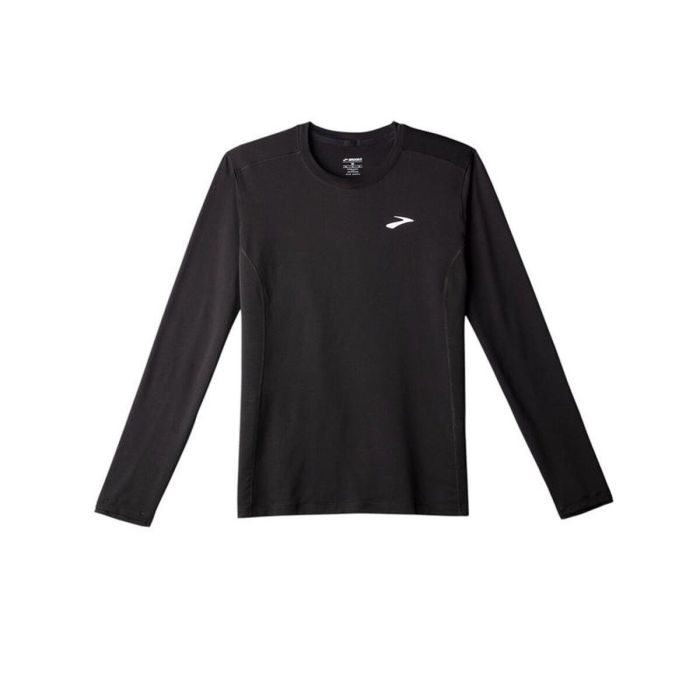 Camiseta de Manga Larga Hombre Brooks Atmosphere Long Sleeve 3.0 Negro 45 0 Camiseta de Manga Larga Hombre Brooks Atmosphere Long Sleeve 3.0 Negro 45 0
