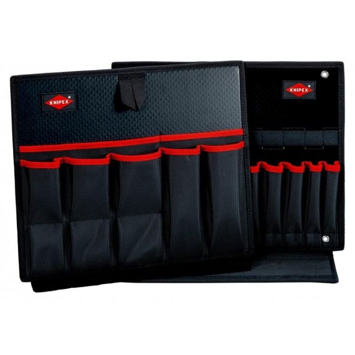 Knipex 00 21 19 LB WK - Kit de Herramientas de 2 Piezas para L-Boxx, Organizador de Poliéster Negro para Almacenamiento