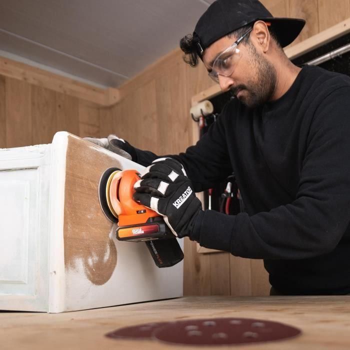 Dual Power POWDP50400 Lijadora excéntrica inalámbrica 20V Ø125 incluye 1x abrasivo G80 sin batería ni cargador 5 Dual Power POWDP50400 Lijadora excéntrica inalámbrica 20V Ø125 incluye 1x abrasivo G80 sin batería ni cargador 5