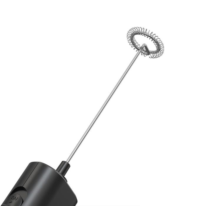 Edm Espumador de leche eléctrico con pilas AA, 14000 rpm, acero inoxidable 304, 3.5x2.25x19.8 cm 1 Edm Espumador de leche eléctrico con pilas AA, 14000 rpm, acero inoxidable 304, 3.5x2.25x19.8 cm 1