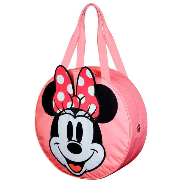 Disney Minnie Mouse Bolsa de Playa Jumbo Face Multicolor 42L 2 Disney Minnie Mouse Bolsa de Playa Jumbo Face Multicolor 42L 2