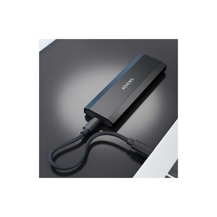 AISENS - CAJA EXTERNA M.2 (NGFF) ASM2-028B NVMe A USB3.2 GEN2, NEGRA 4 AISENS - CAJA EXTERNA M.2 (NGFF) ASM2-028B NVMe A USB3.2 GEN2, NEGRA 4