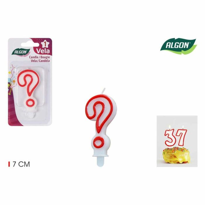 Set de Velas Algon Rojo (36 Unidades) 3 Set de Velas Algon Rojo (36 Unidades) 3