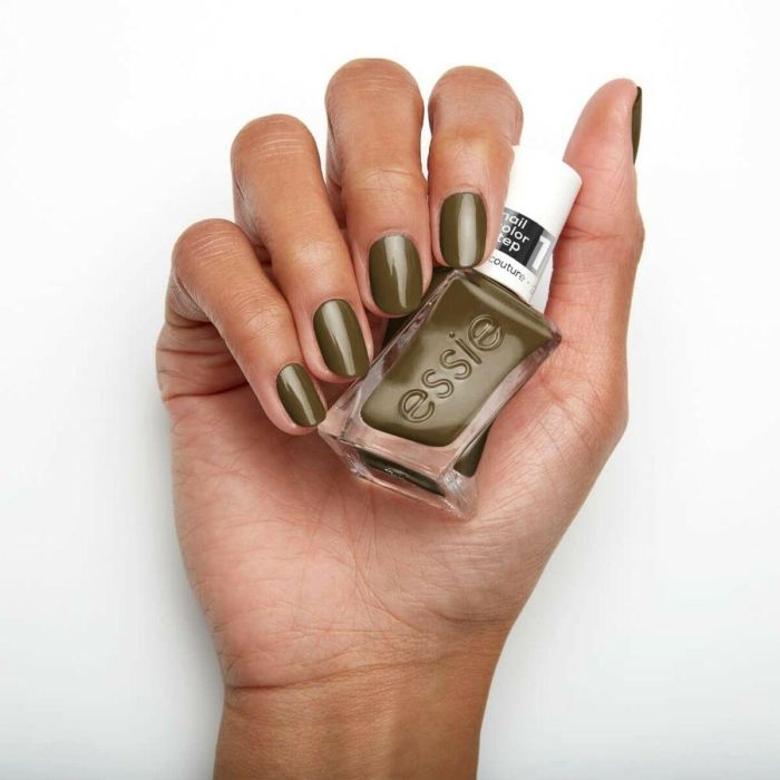 Essie GEL COUTURE #540-plaid Fairy Taylor - Rosa Nude, Brillo Similar al Gel, Duración 12 Días 5 Essie GEL COUTURE #540-plaid Fairy Taylor - Rosa Nude, Brillo Similar al Gel, Duración 12 Días 5