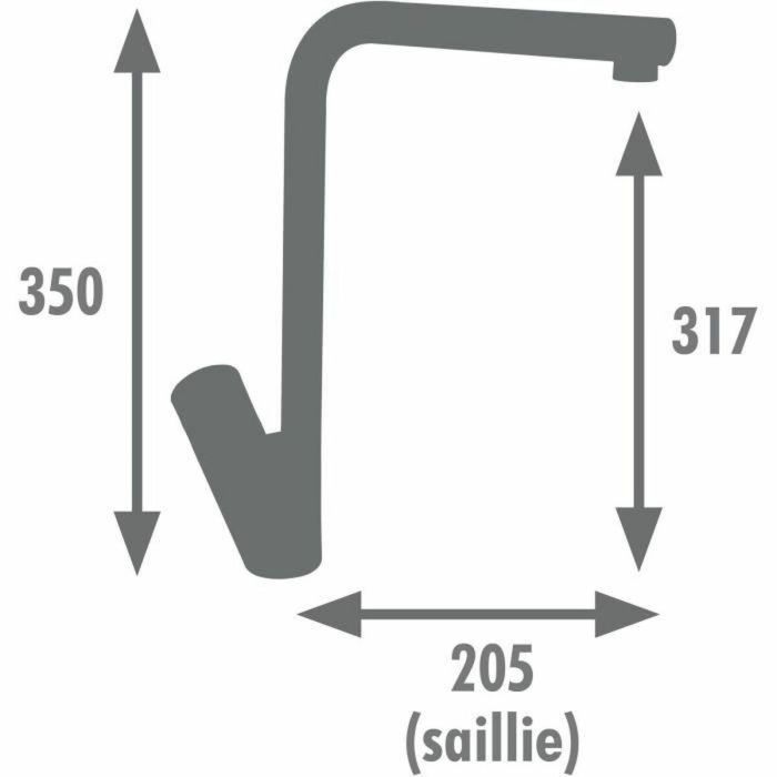 Edouard Rousseau EDO3047404062958 Mezclador de Fregadero Cromo con Aireador Invisible Patty 1 Edouard Rousseau EDO3047404062958 Mezclador de Fregadero Cromo con Aireador Invisible Patty 1