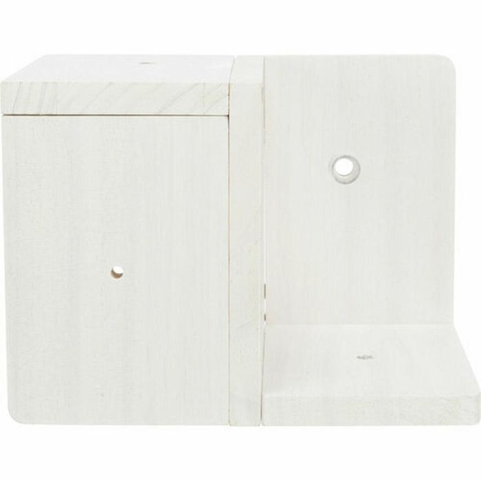 Soporte de Pared Trixie Blanco Madera 16 × 21 × 16 CM 5