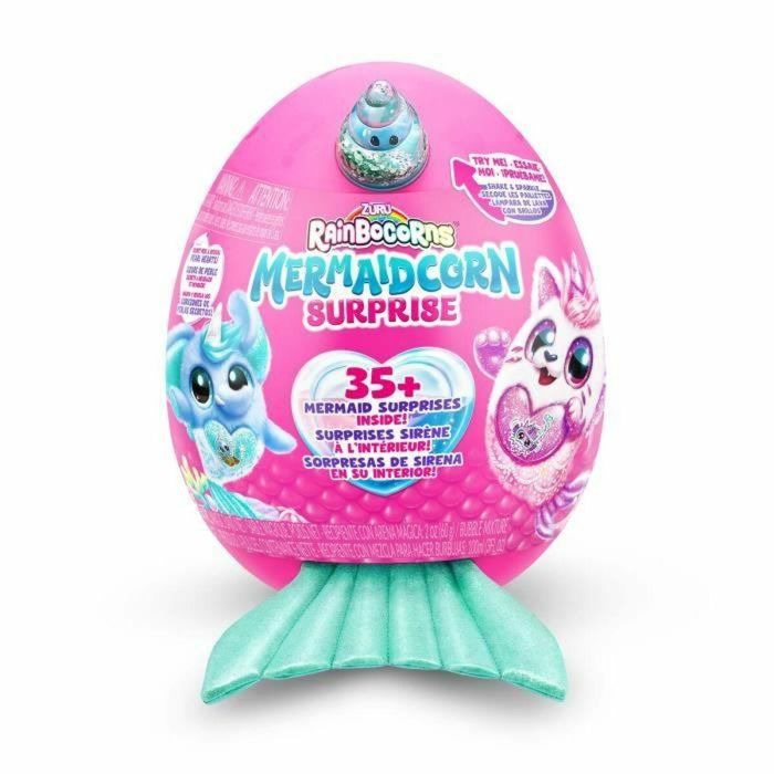 ZURU AUC1735021813700 Peluches Mermaidcorn Surprise S7 con 35 sorpresas y cola brillante, Huevo para incubar 4