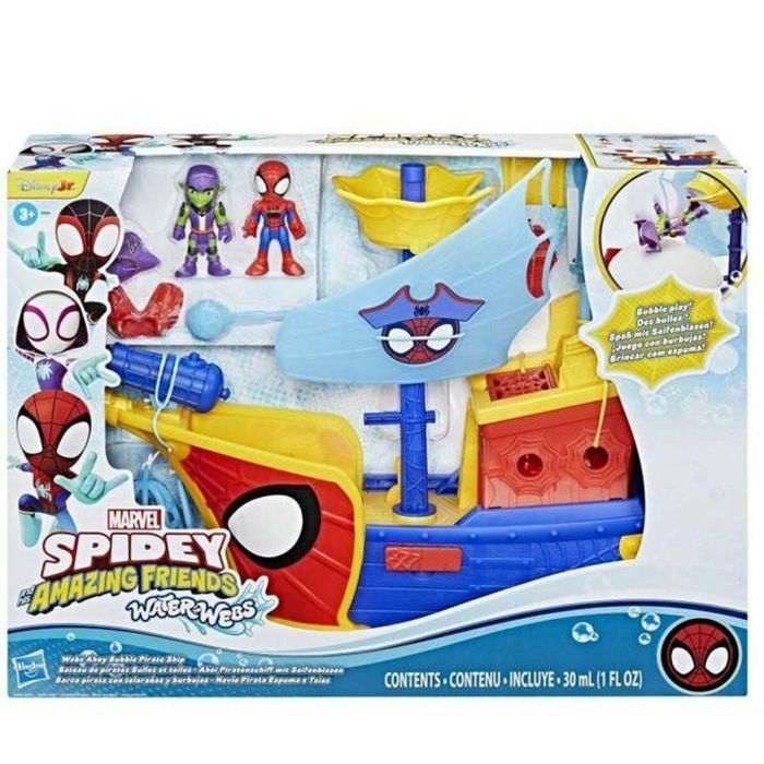 Hasbro Spidey Water Webs Barco Pirata G0666 Marvel +3 Años 27